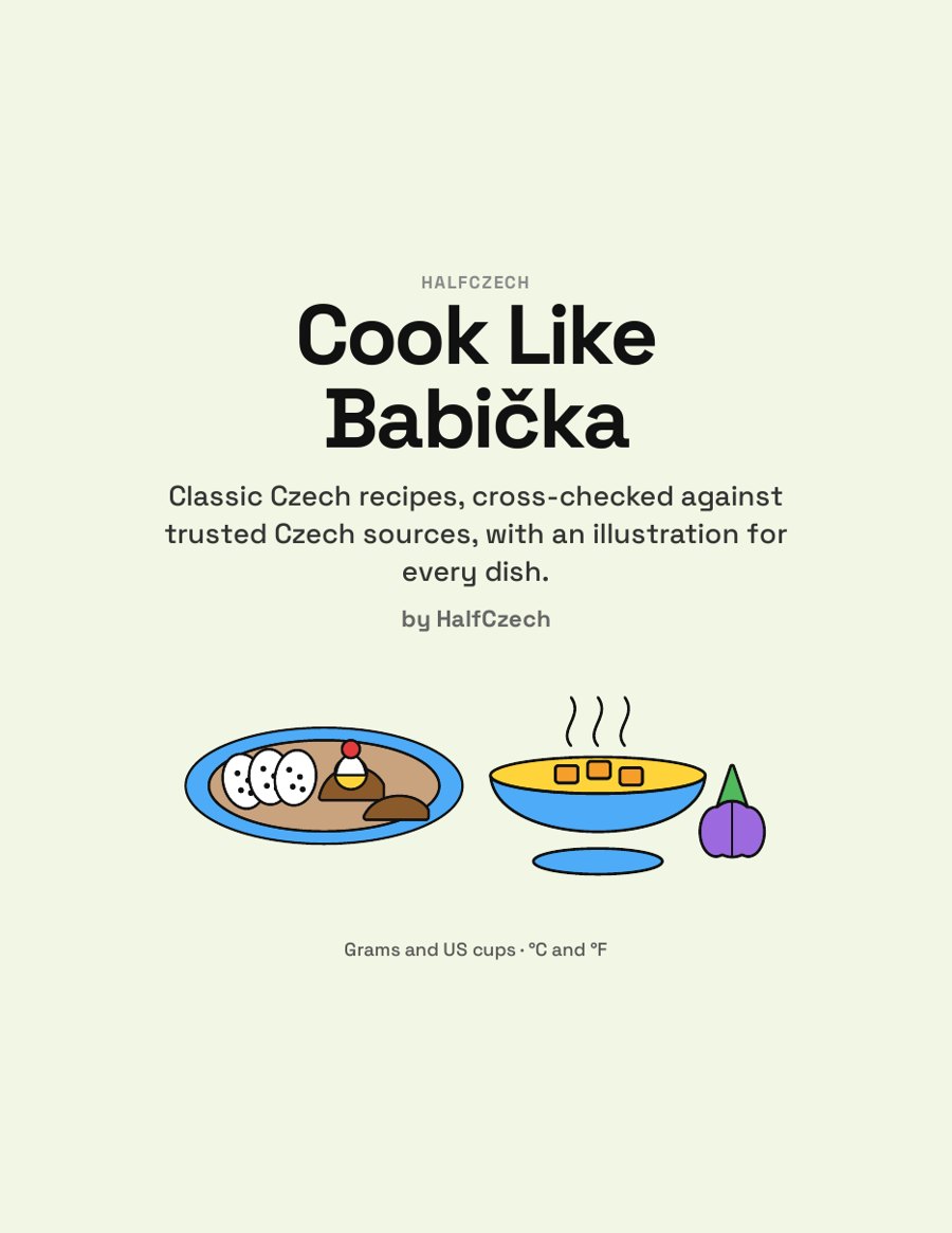 Cook Like Babička cover.